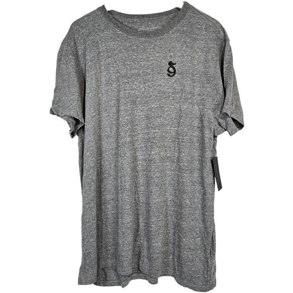 Spiritual Gangster Monogram Short Sleeve Crewneck T-Shirt Heather Gray XXL NWT - Picture 1 of 10
